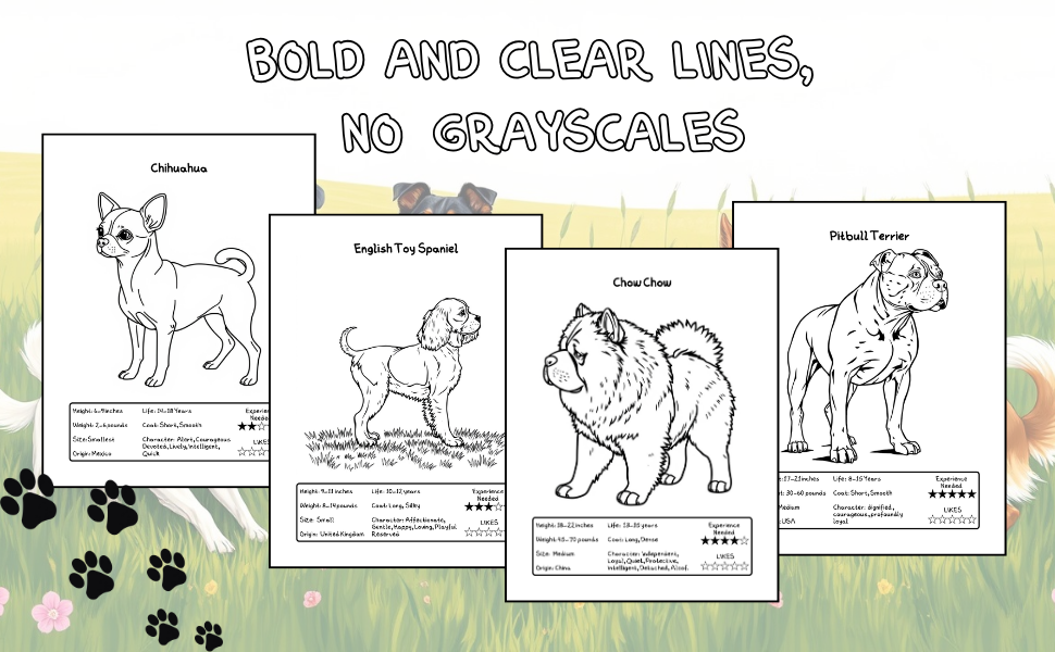 Dob Breeds Coloring Book