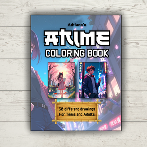 Anime Coloring Book