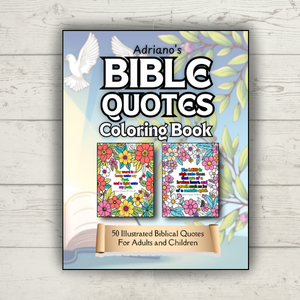 Bible Quotes Coloring Book