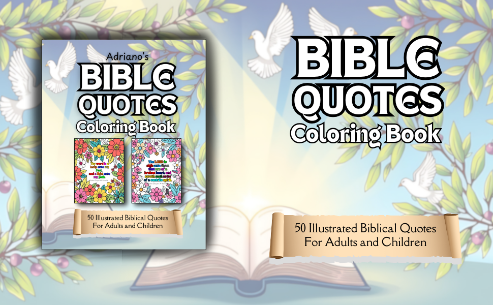 Bible Quotes Coloring Book