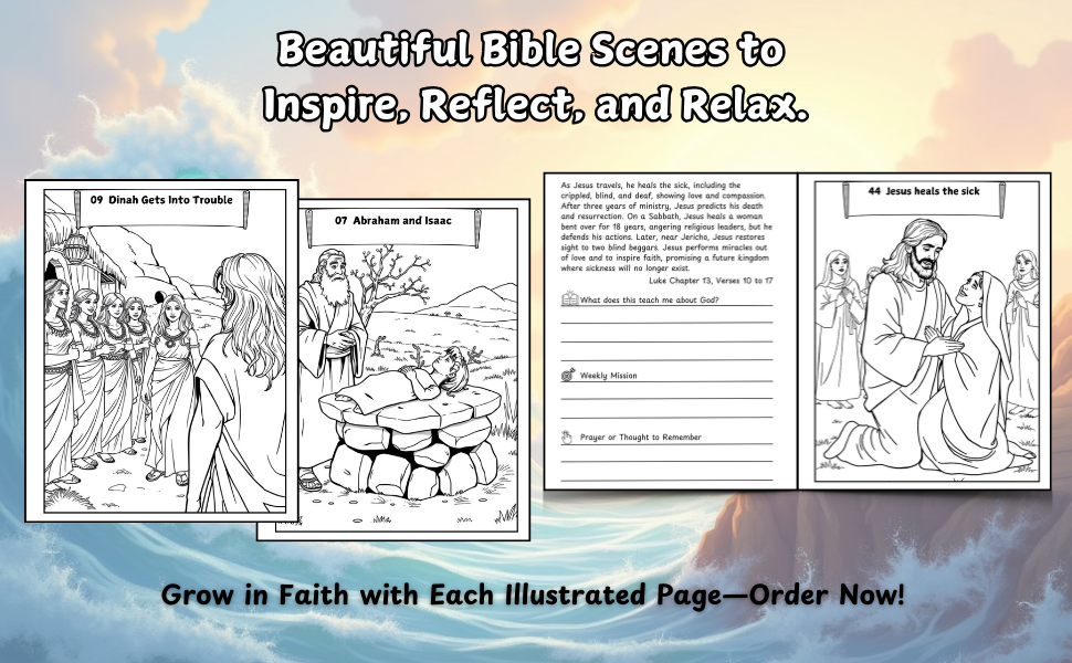 Beautiful Bible Scenes to Inspire, Reflect, and Relax.