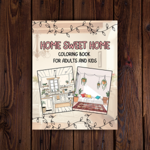 Home Sweet Home Coloring Book