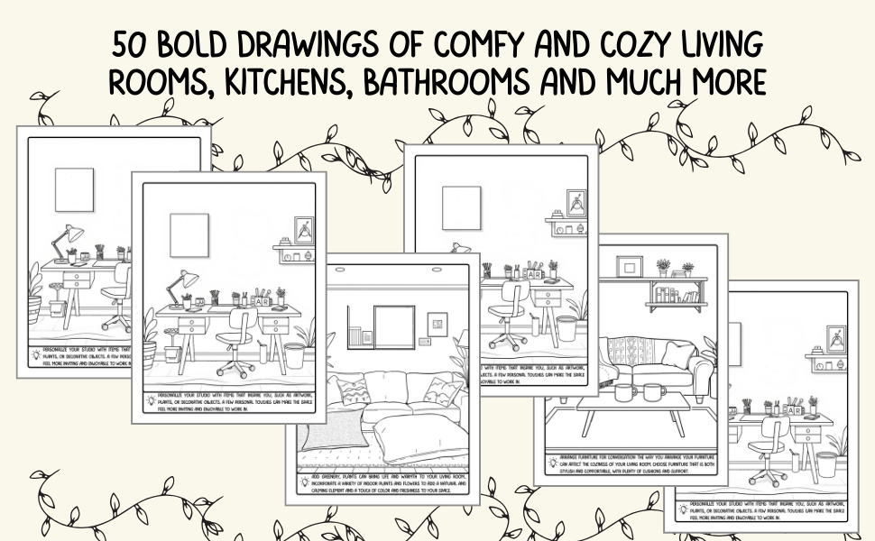 Home Sweet Home Coloring Book