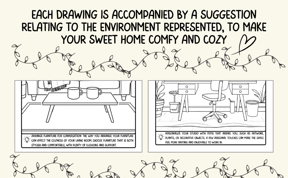 Home Sweet Home Coloring Book