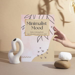 Minimalist Mood Boho Coloring Book