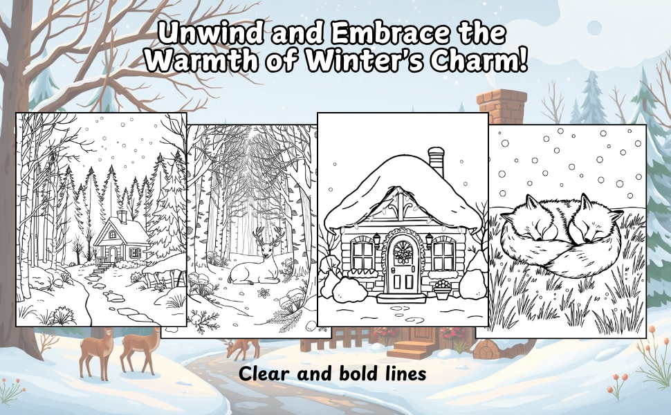 Unwind and Embrace the Warmth of Winter's Charm!