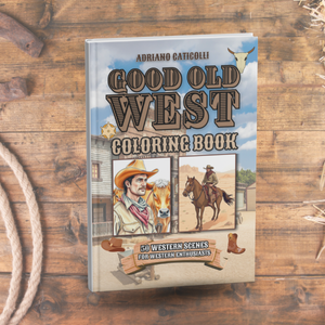 Good Old West Coloring Book