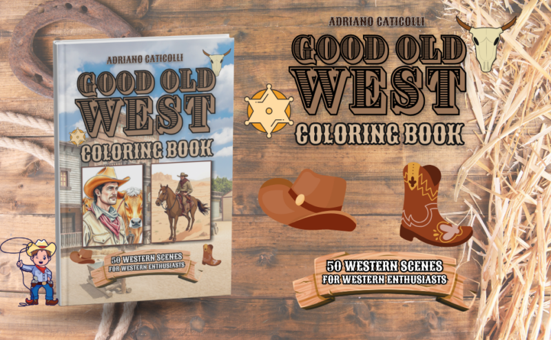 Good Old West Coloring Book