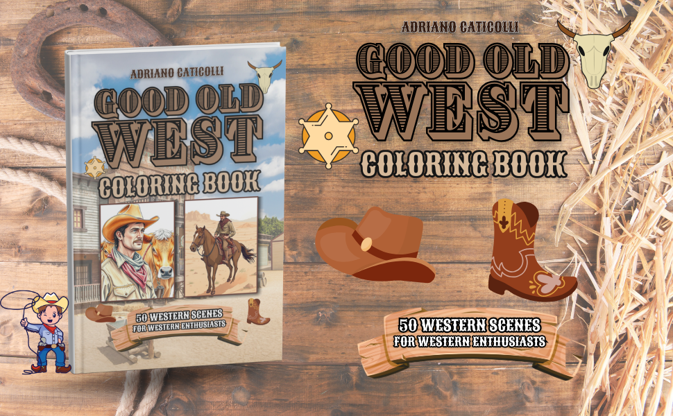 Good Old West Coloring Book