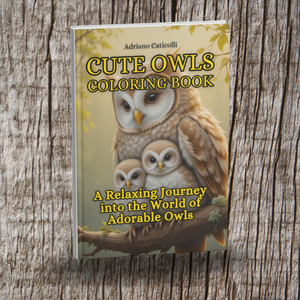 A thoughtful gift for owl lovers, artists, and anyone who loves to color!