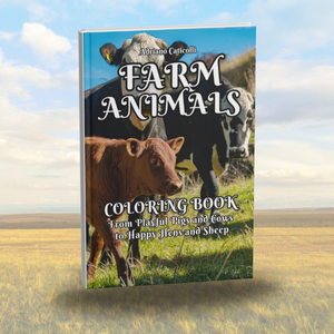 Perfect for Farm Animal Lovers—50 Pages to Color!