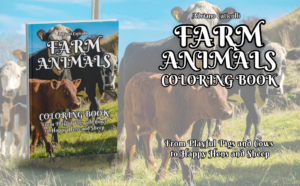 Farm Animals Coloring Book